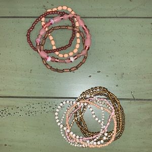 Stackable bracelets
